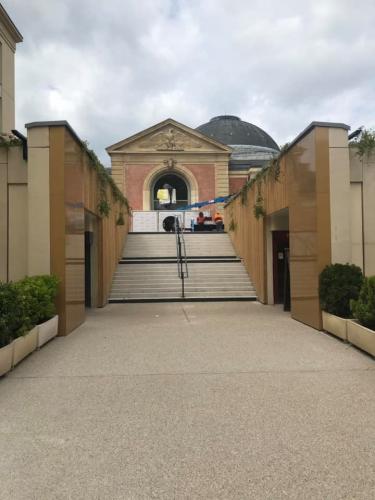 Rénovation de la place des manèges à Versailles